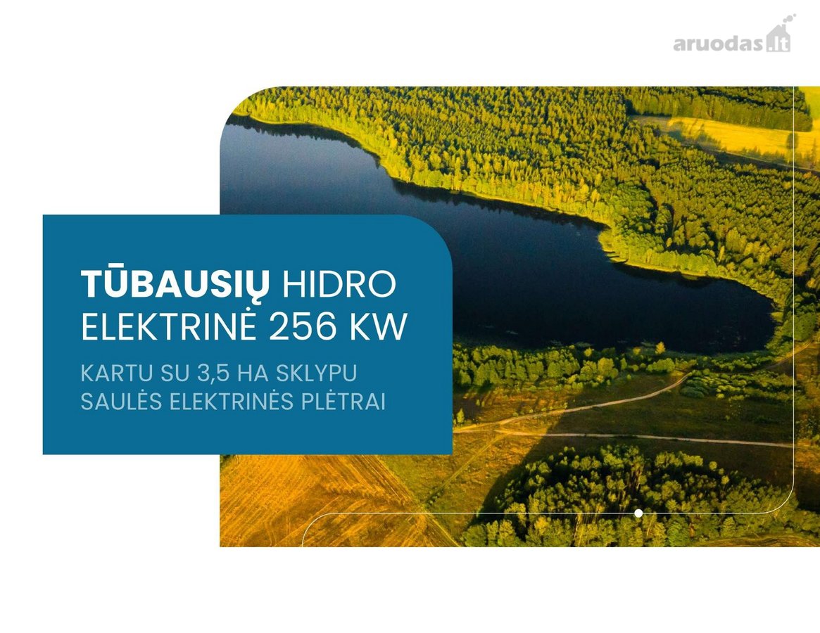 Parduodamas Tūbausių hidroelektrinės kompleksas - nuotraukos Nr. 6