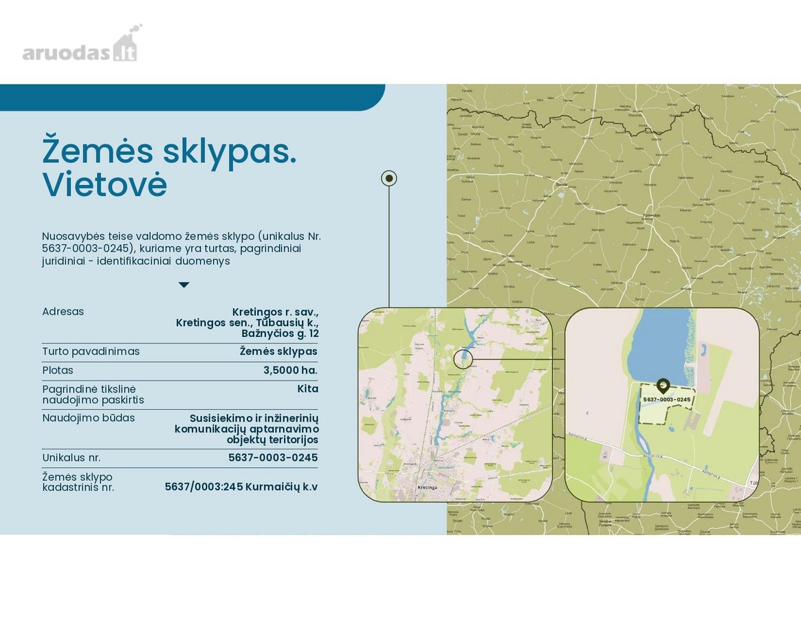 Parduodamas Tūbausių hidroelektrinės kompleksas - nuotraukos Nr. 7