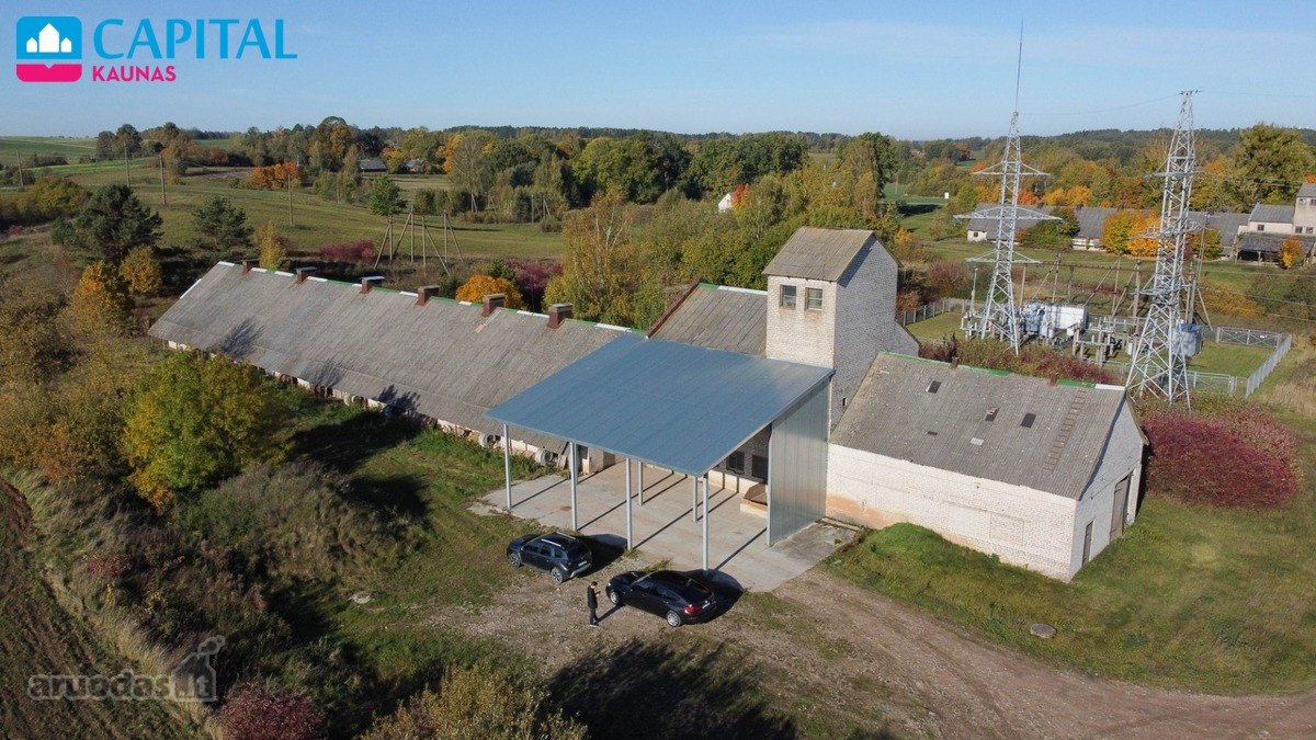 Parduodamos Gamybinės Patalpos Prienų Rajone.