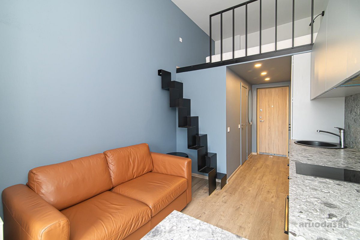 Itin Ekonomiškas Loftas Renovuotame Name Su - nuotraukos Nr. 6