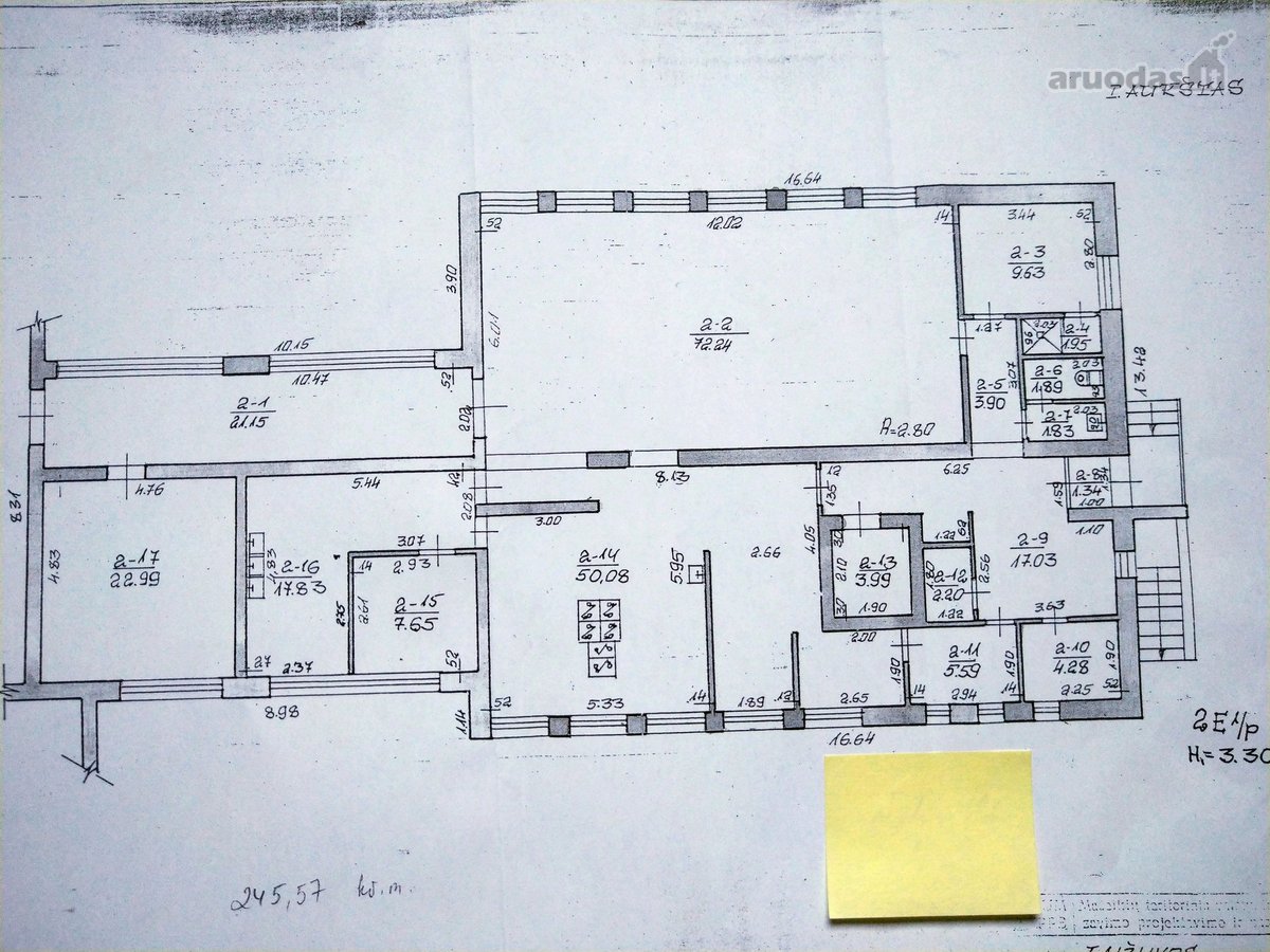 Parduodamas pastatas miesto centre už gera - nuotraukos Nr. 7
