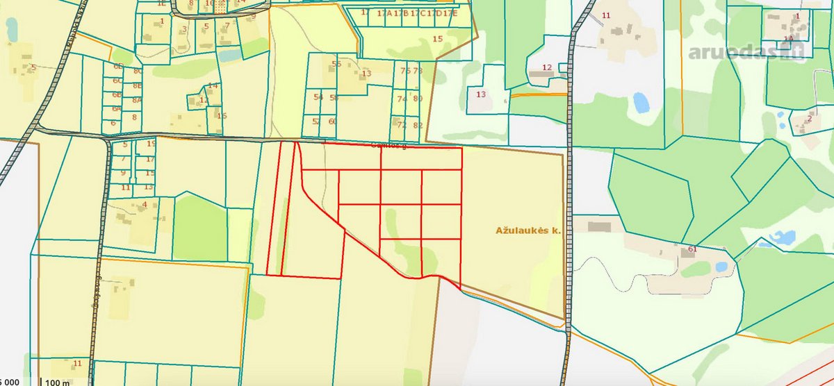 Parduodami 8,66 ha žemės ūkio paskirties - nuotraukos Nr. 3
