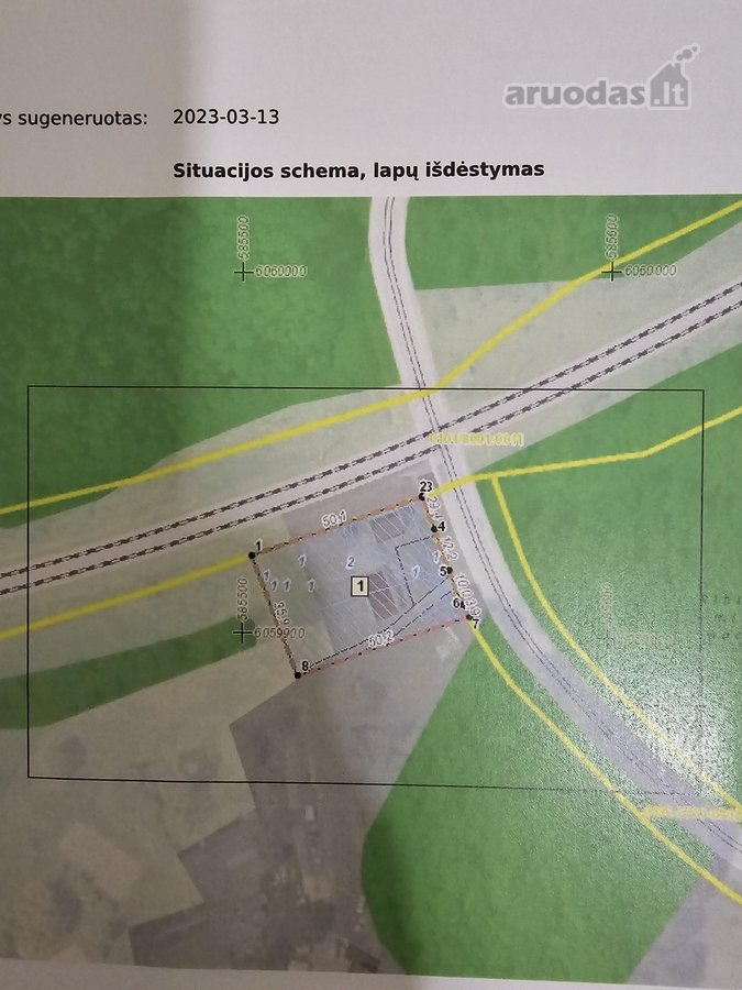 Žemės sklypo plotas: 17,8 a.