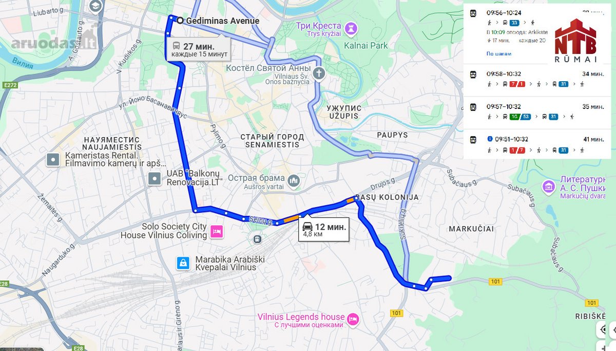 Markučiuose parduodamas butas (33.96 kv.m.) - nuotraukos Nr. 24
