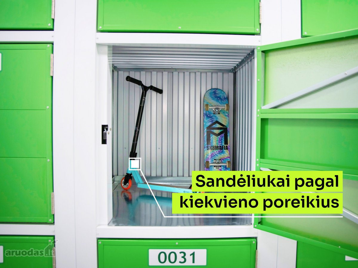 Sandėliukų nuoma trumpalaikė - ilgalaikė - nuotraukos Nr. 8