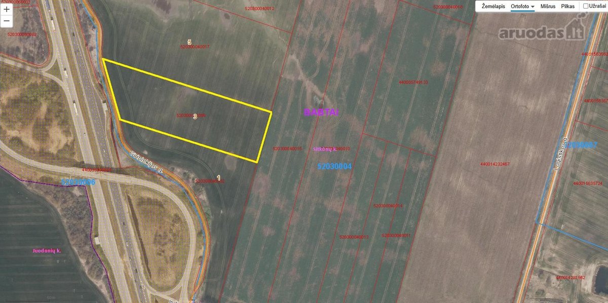 Parduodamas 1.55 Ha Komercinės Paskirties - nuotraukos Nr. 6