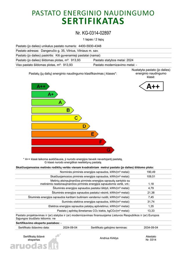 Išskirtinis, Erdvus 4 Kambarių Butas - nuotraukos Nr. 3