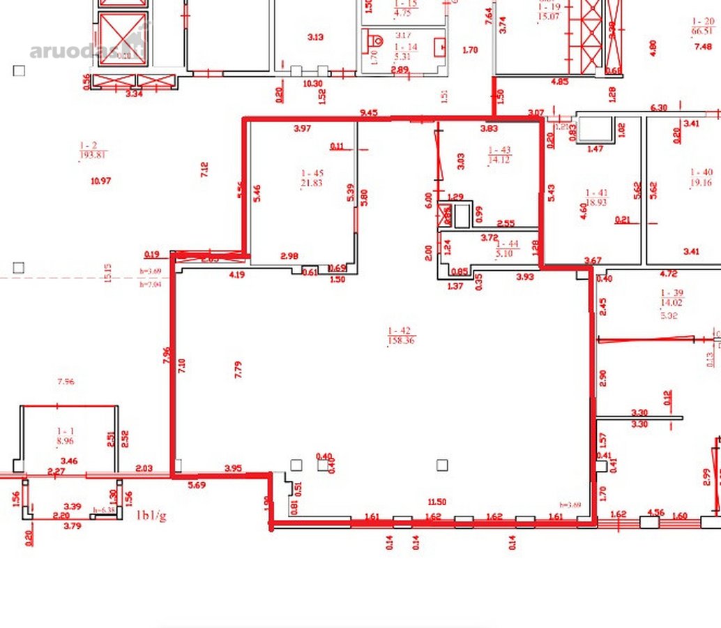Nuomojamos Komercinės Patalpos Verslo Centre - nuotraukos Nr. 16