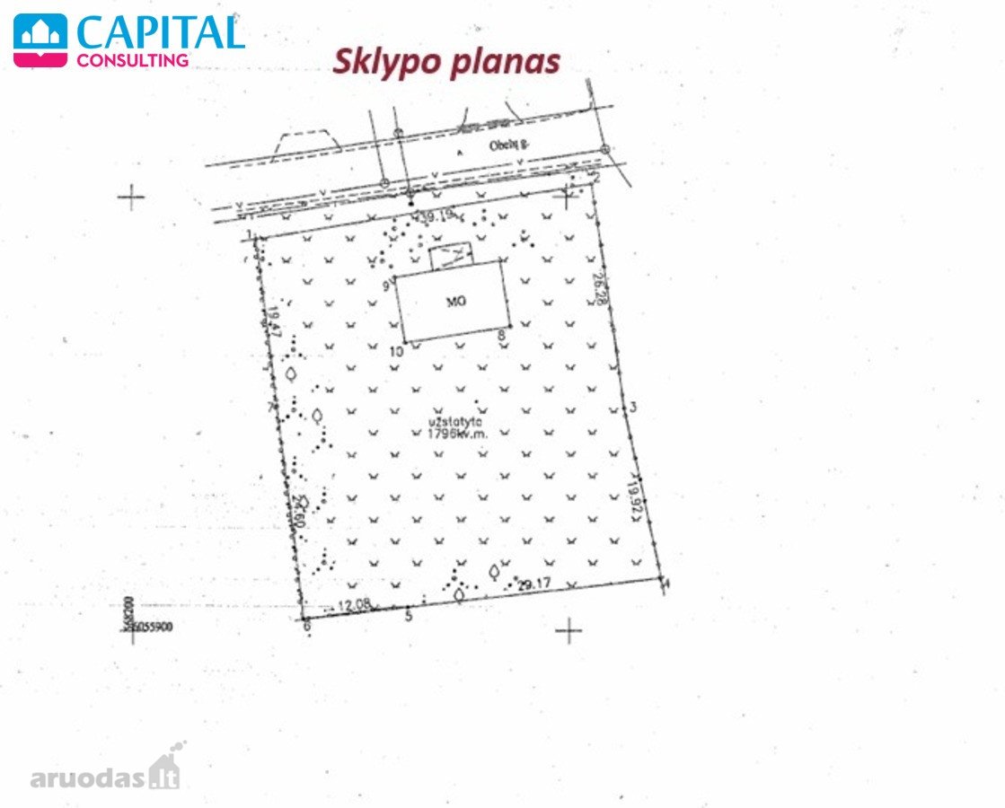 Parduodamas perspektyvus namų valdos sklypas - nuotraukos Nr. 12