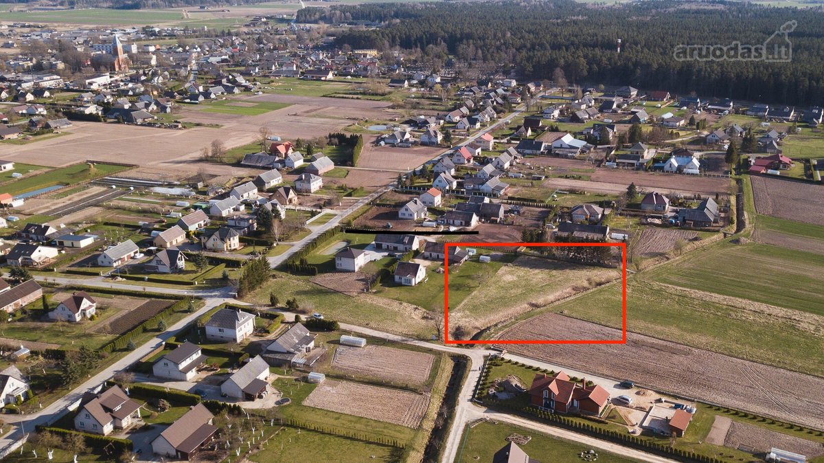 Parduodamas 24a sklypas Tirkšlių miestelyje. - nuotraukos Nr. 2
