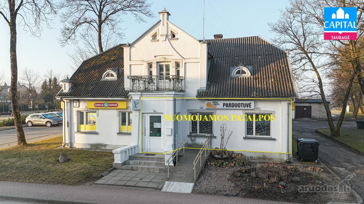 Nuomojamos Administracinės Patalpos Su Garažu - nuotraukos Nr. 2