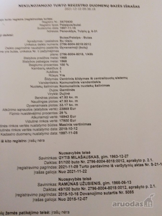Parduodama 1/2dalis-tai yra pusė dviejų - nuotraukos Nr. 11