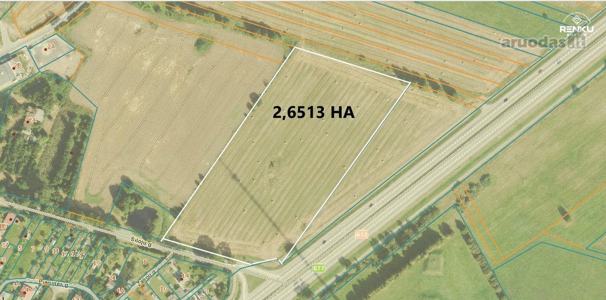 Parduodamas 2,6513 ha Žemės ūkio paskirties - nuotraukos Nr. 4