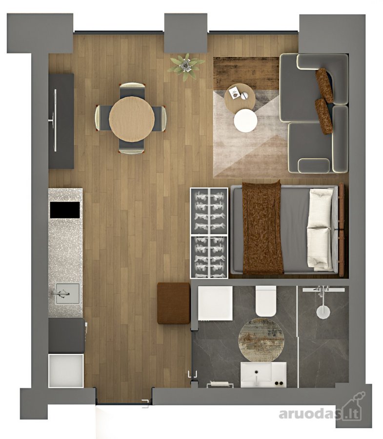 "Šešupės terasos" - tai modernizuotas - nuotraukos Nr. 6
