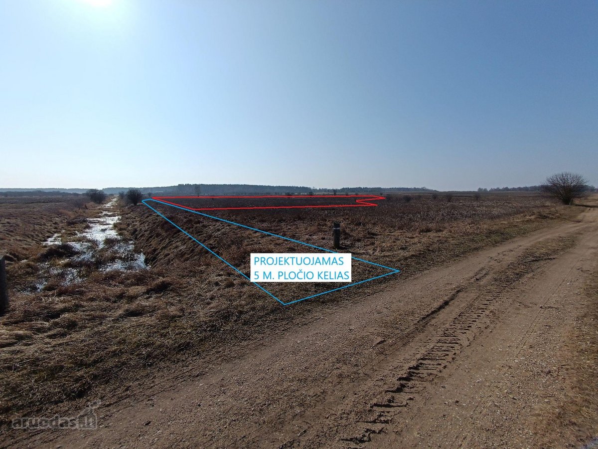 Parduodamas 2.5 Ha Žemės Ūkio Paskirties Sklypas - nuotraukos Nr. 4