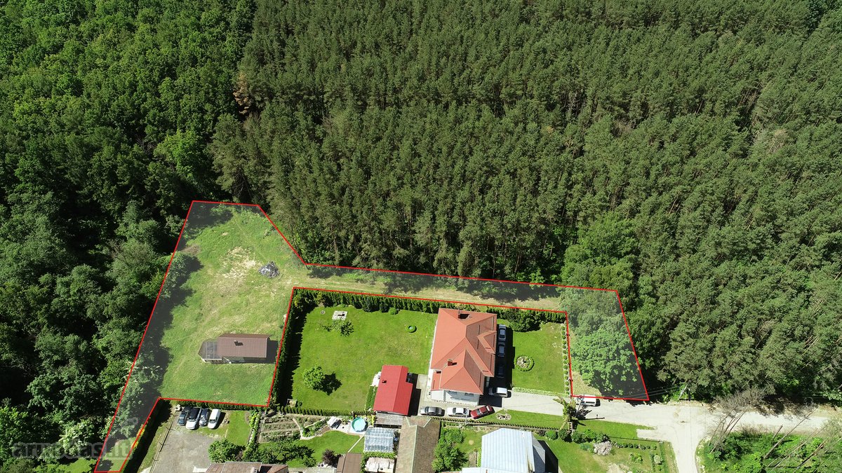 Unikalus 34,75 a namų valdos sklypas prie pat