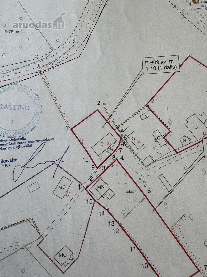 Parduodamas sklypas Gulbinų g. 36, įsikūręs - nuotraukos Nr. 7
