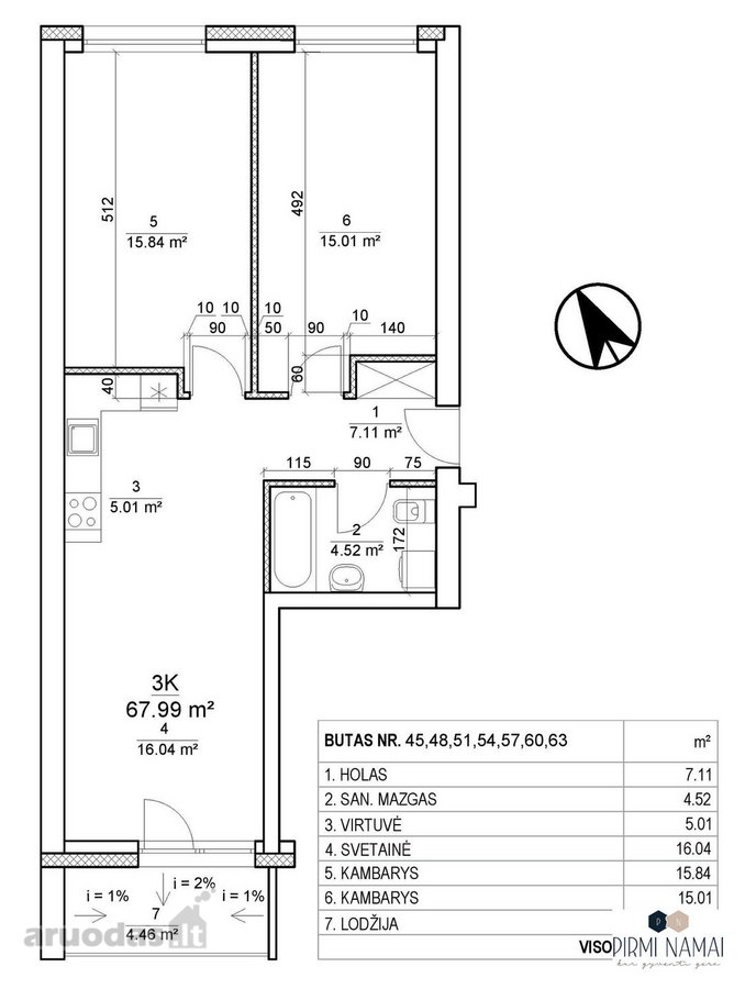 ++Namas Priduotas 100 %++ - nuotraukos Nr. 2