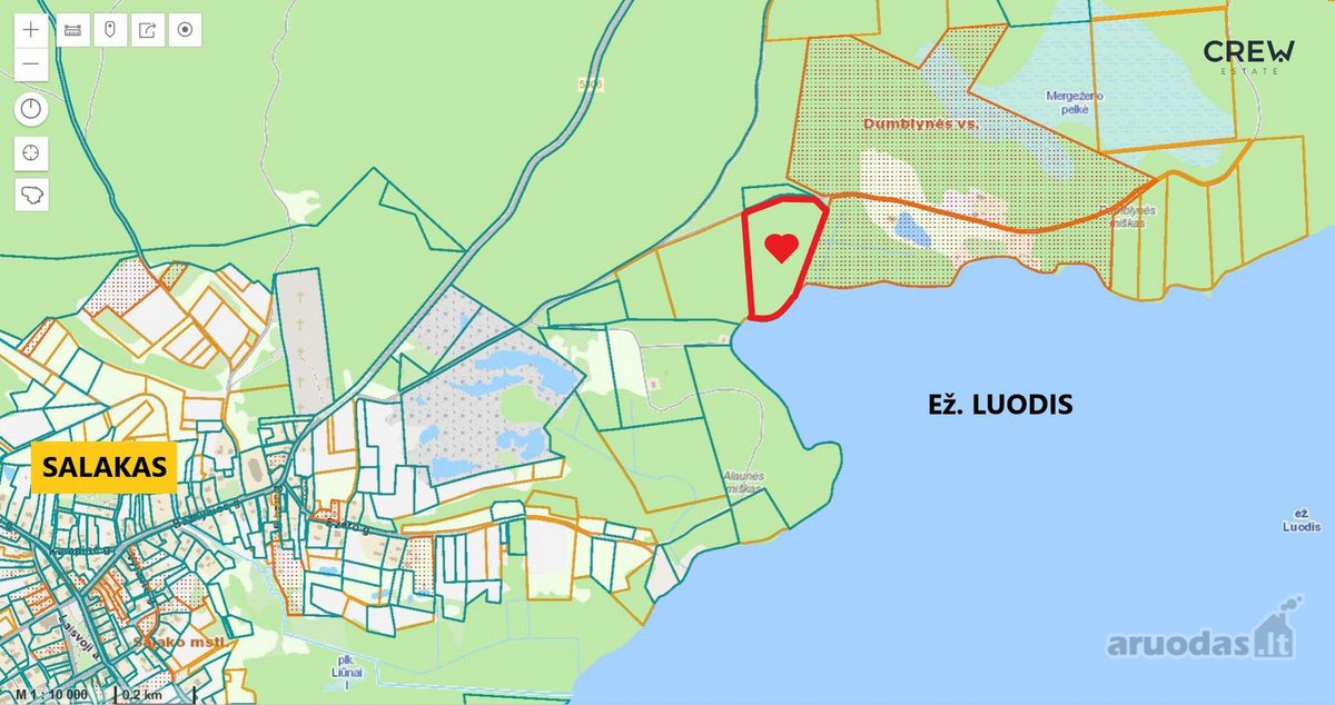 Sklypas Sodybai Ant Luodžio Ežero Kranto Su - nuotraukos Nr. 3