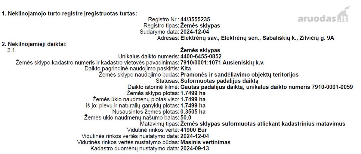 Parduodami keturi sklypai po 88 arus pramonės - nuotraukos Nr. 10