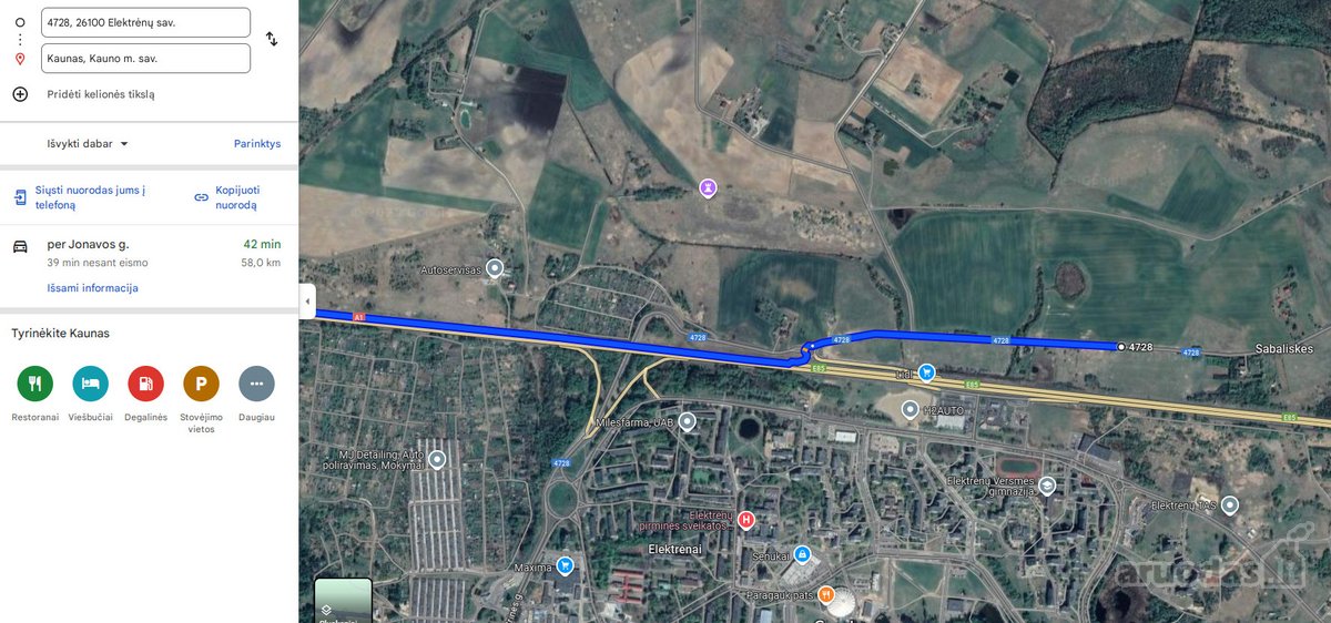 Parduodami keturi sklypai po 88 arus pramonės - nuotraukos Nr. 15