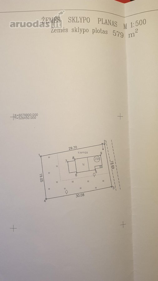 Parduodamas žemės sklypas su namu + pusrūsiu - nuotraukos Nr. 20