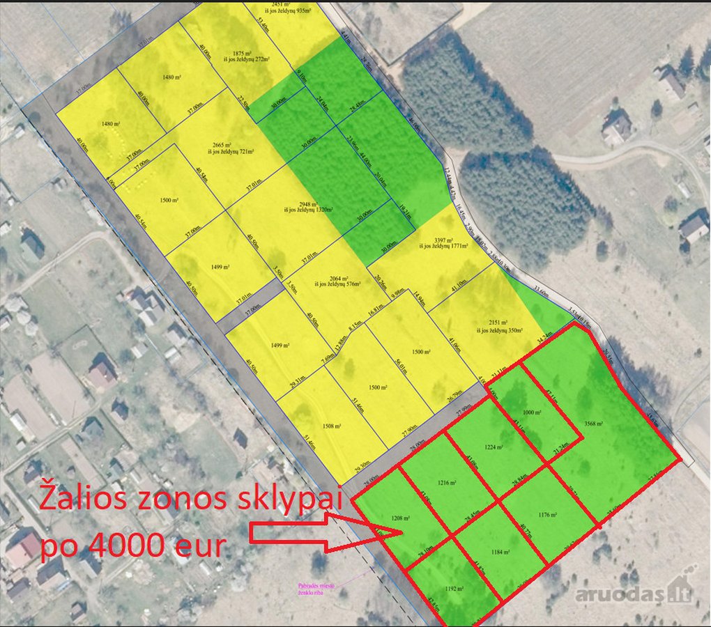 Parduodami sklypai šalia Pabradės m. ribos, - nuotraukos Nr. 10