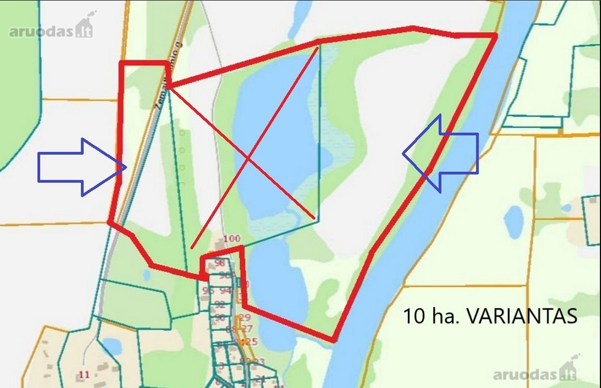 Sodybai kūrti, parduodami išskirtiniai 10 ha - nuotraukos Nr. 2