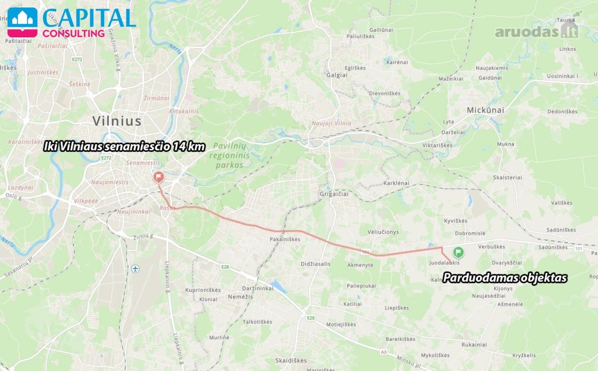 Parduodamas 4.40 ha žemės sklypas Vilniaus - nuotraukos Nr. 7