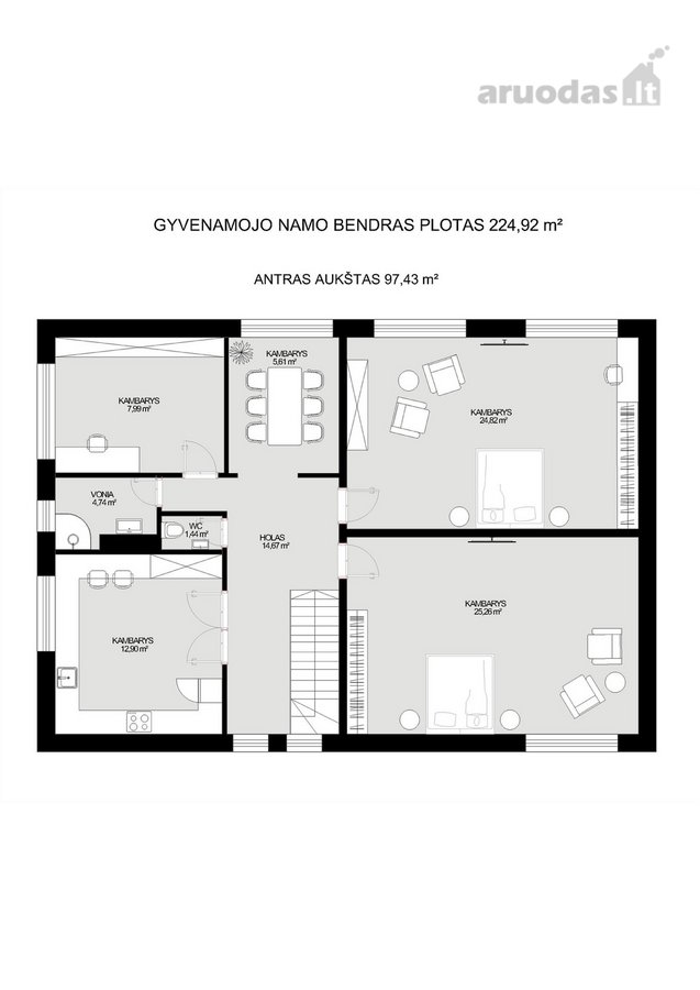 Parduodamas Namas Laimės G., Domeikavoje - nuotraukos Nr. 21