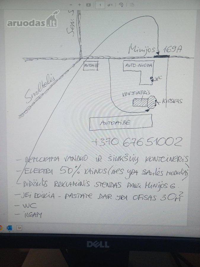 Nuoma arba Parduodu Kioska Uz 3 000 Eur : - nuotraukos Nr. 2
