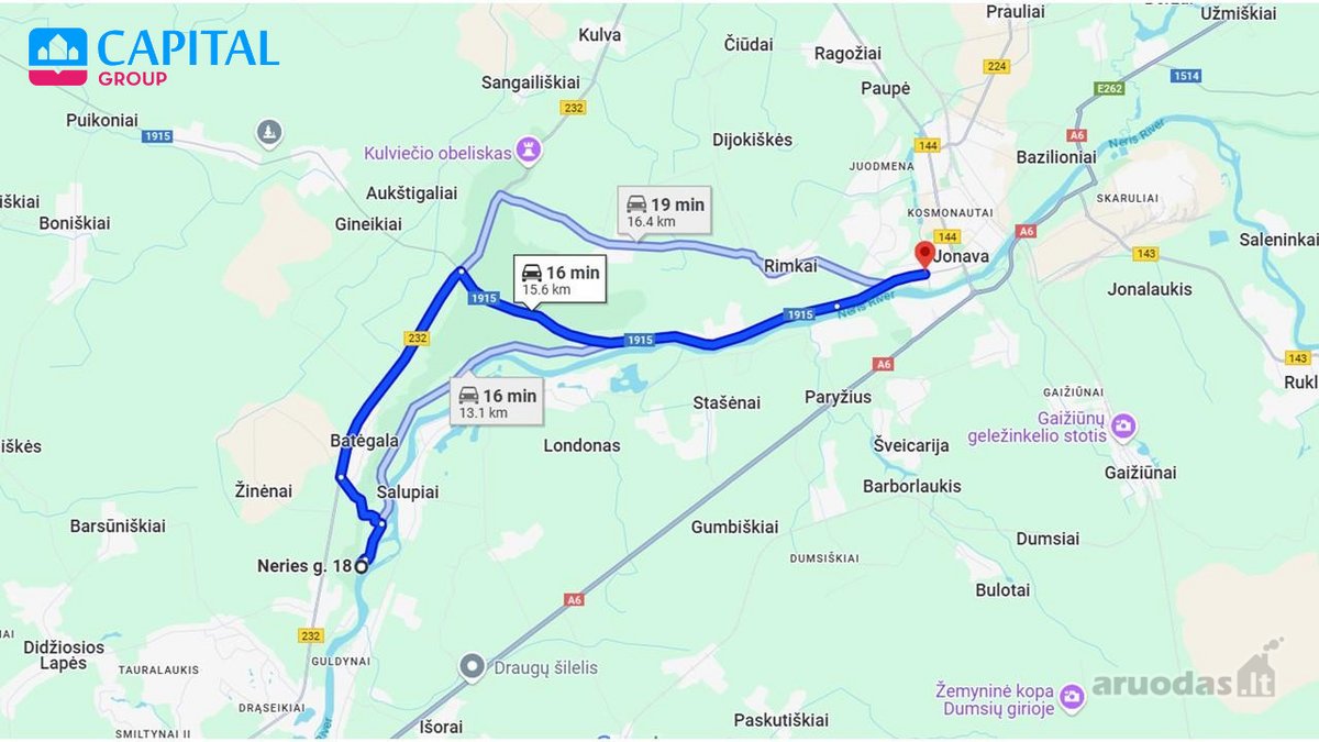 Parduodamas Sodo Namas Su Garažu Prie Pat - nuotraukos Nr. 23