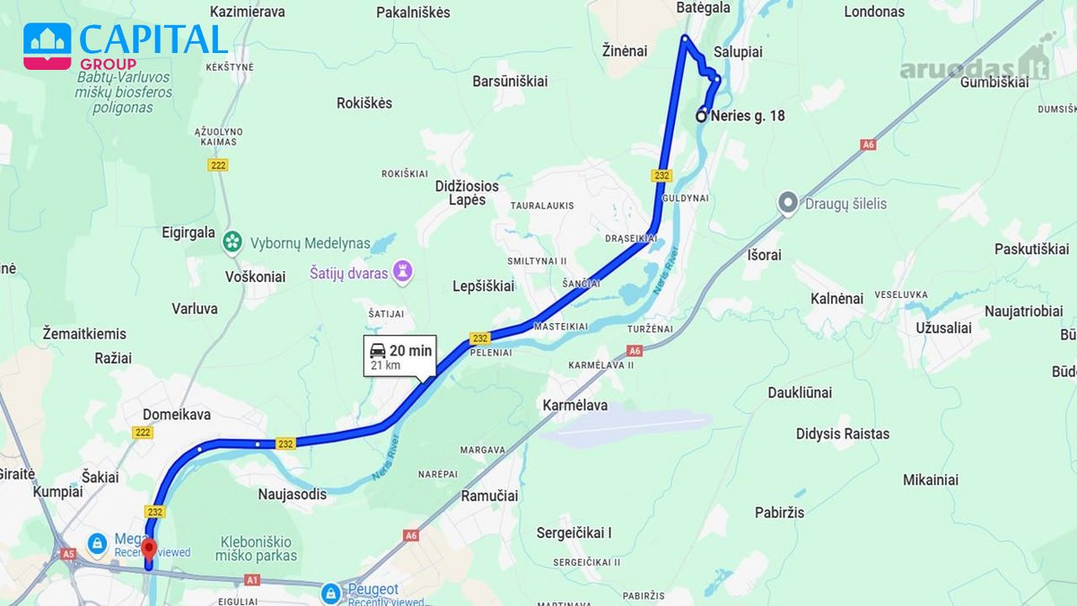 Parduodamas Sodo Namas Su Garažu Prie Pat - nuotraukos Nr. 24