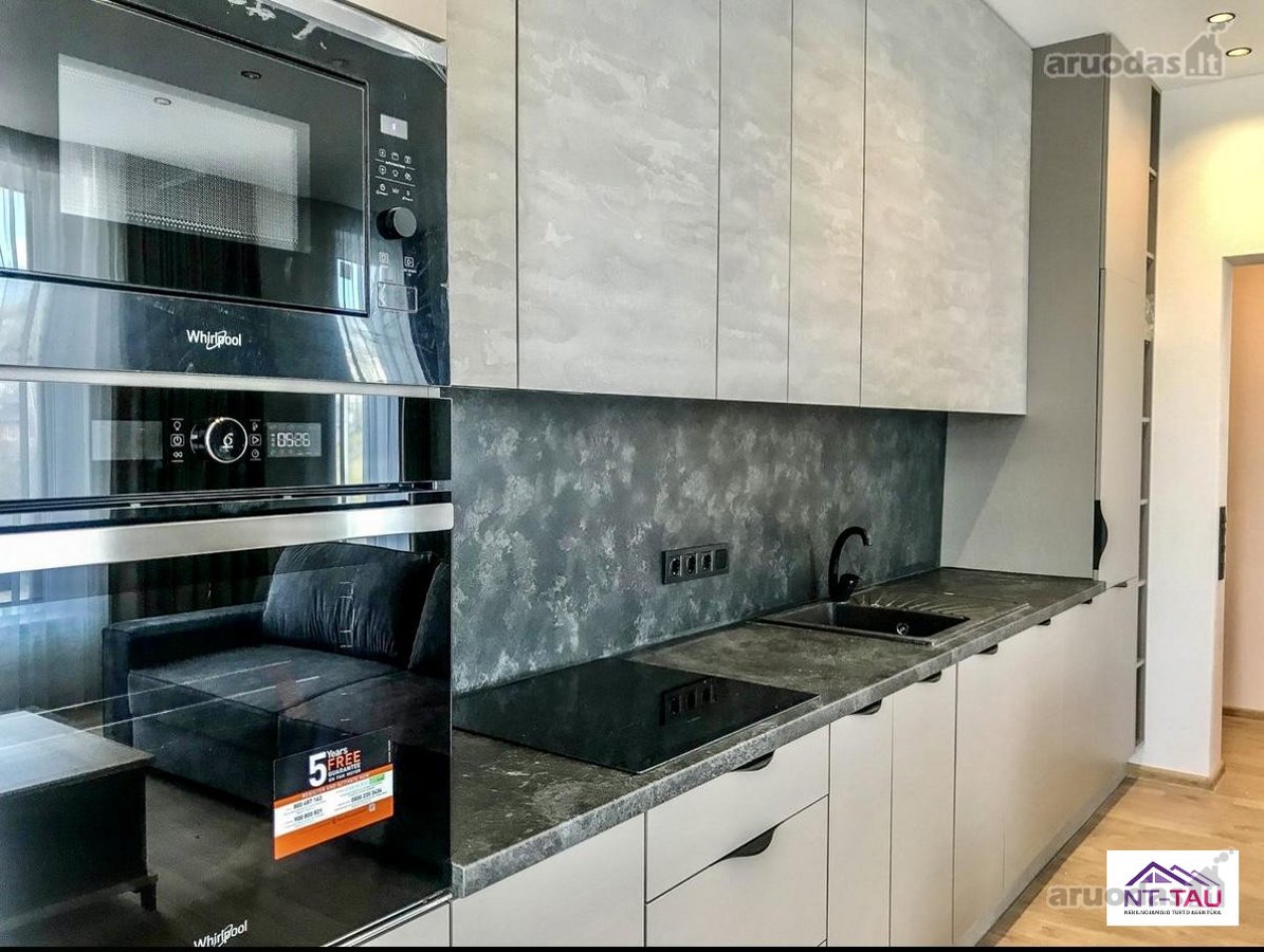 Išnuomojamas Moderniai Įrengtas 2 Kambarių - nuotraukos Nr. 13