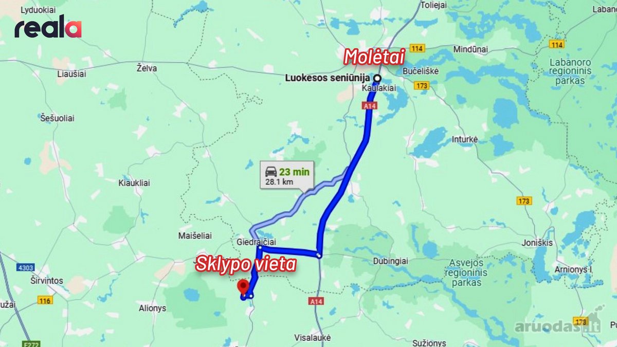 Parduodame daugiau kaip 4 ha sklypą Santakoje - nuotraukos Nr. 12