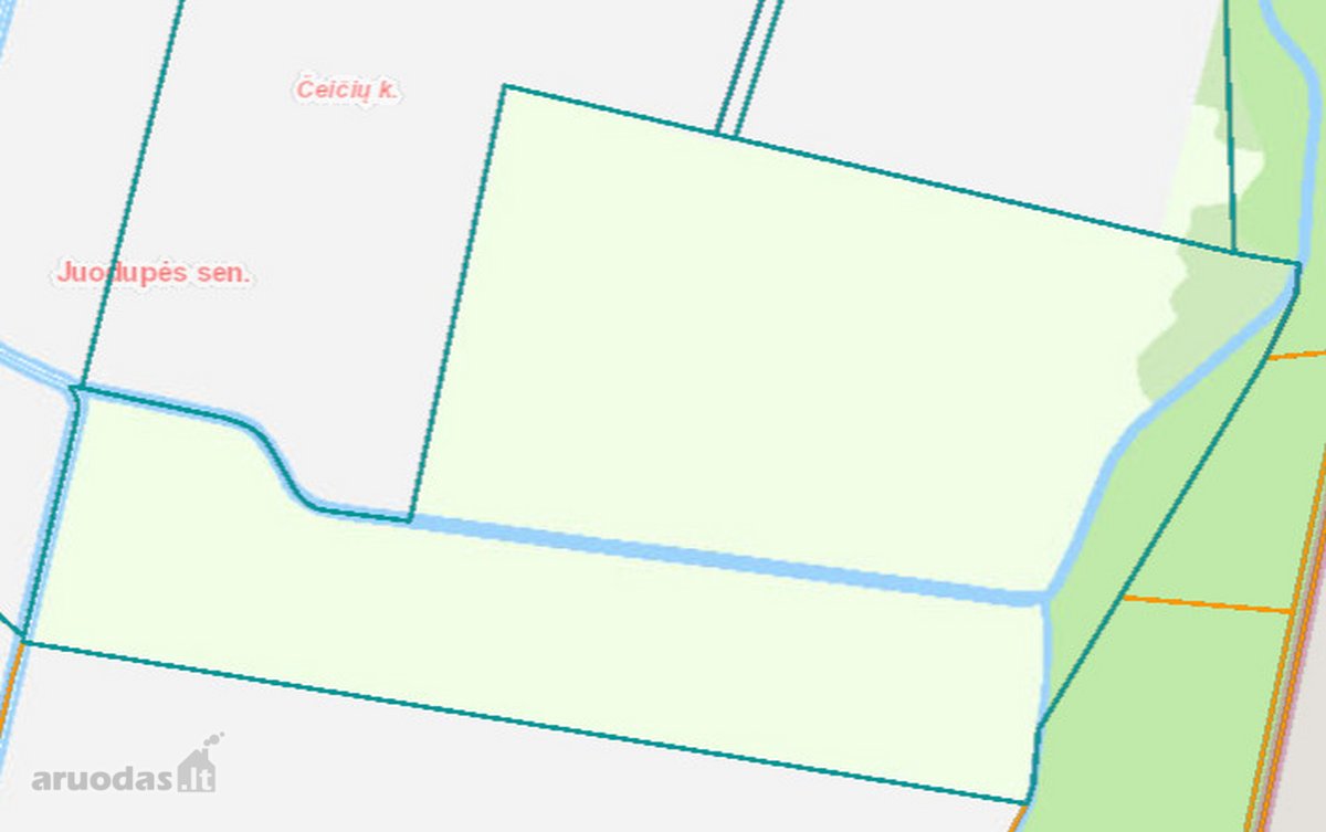 Parduodamas tvarkingas 16,6 ha žemės ūkio