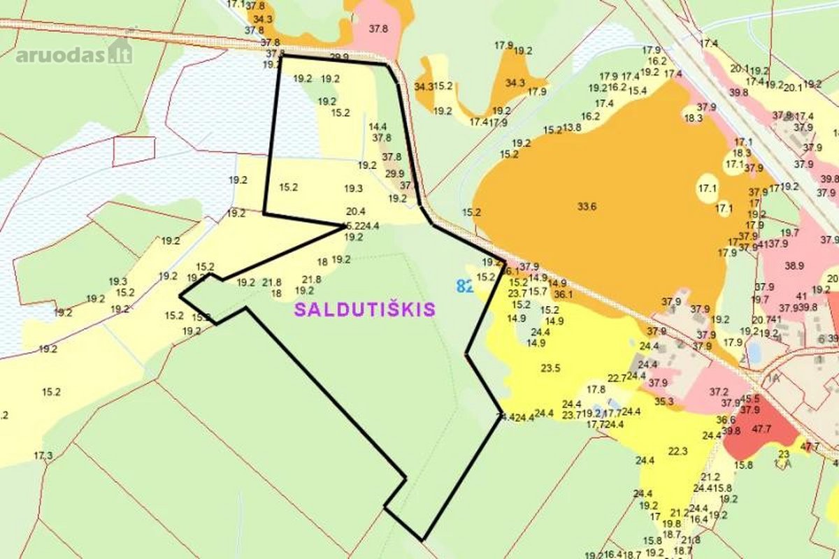 Parduodamas erdvus 14,34 ha žemės ir miškų - nuotraukos Nr. 4