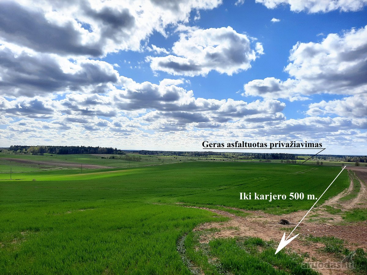 Parduodamas Karjeras Su 1240 tūks.m3 Žvyro - nuotraukos Nr. 2