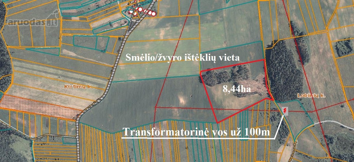 Parduodamas Karjeras Su 1240 tūks.m3 Žvyro - nuotraukos Nr. 3