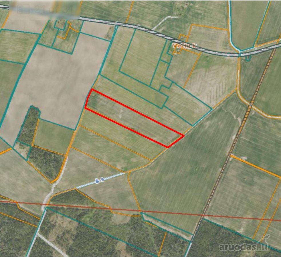 5,87 ha žemės ūkio paskirties sklypas Skuodo - nuotraukos Nr. 3