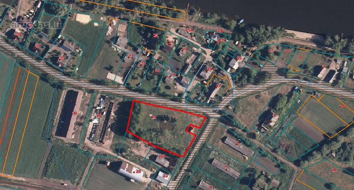 Parduodamas 61,70 Arų Namų Valdos Sklypas - nuotraukos Nr. 7