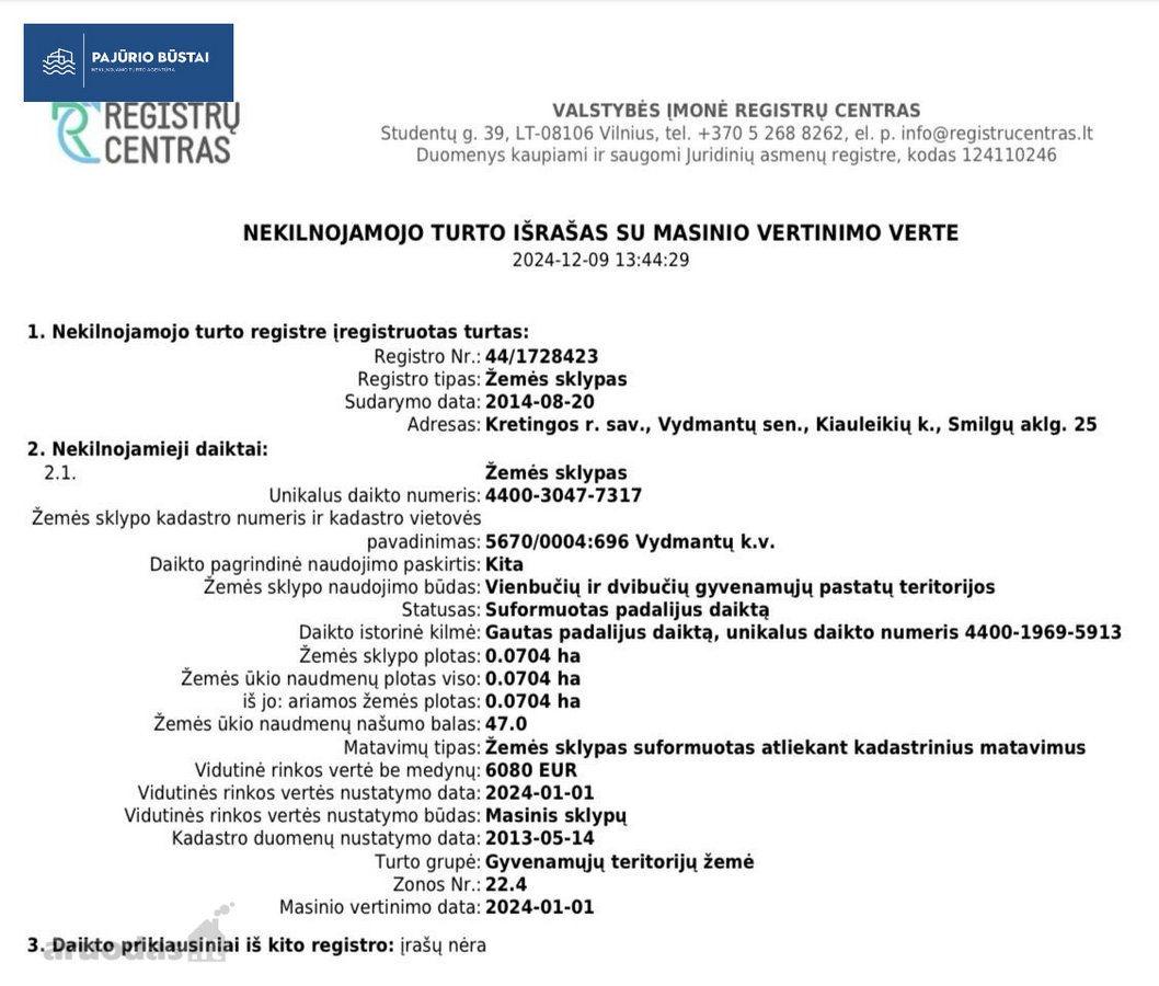 Parduodamas puikus sklypas vertinantiems - nuotraukos Nr. 2
