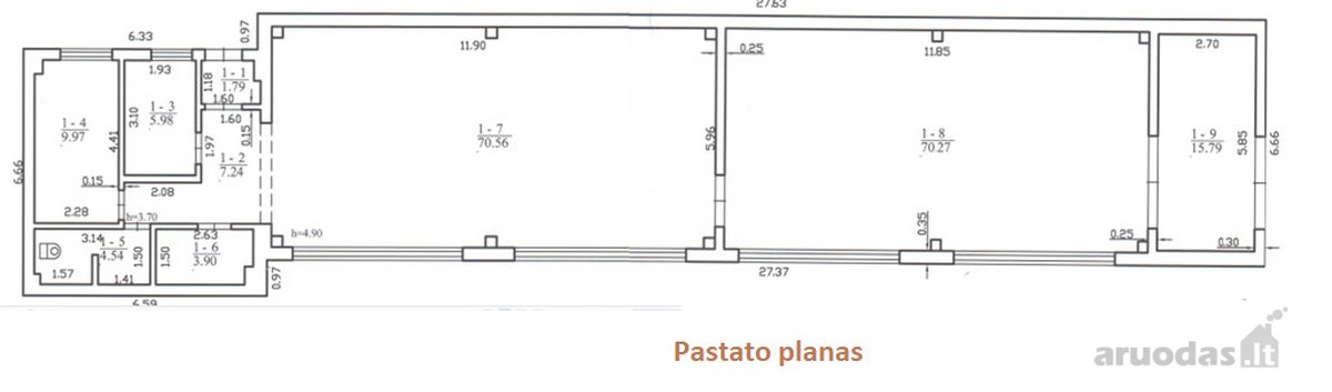 Parduodamas pastatas, skirtas gamybai ir - nuotraukos Nr. 17