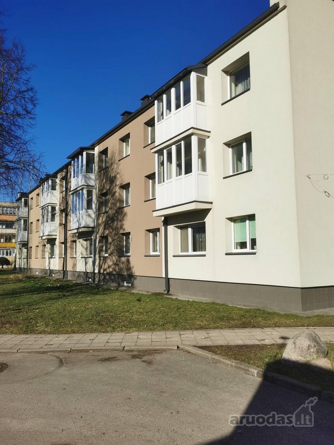 Trijų kambarių butas renovuotame name netoli