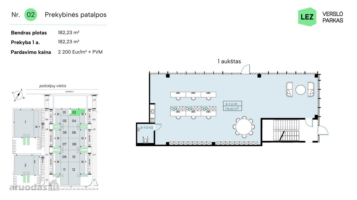 Parduodamos prekybinės patalpos „Lez verslo - nuotraukos Nr. 10
