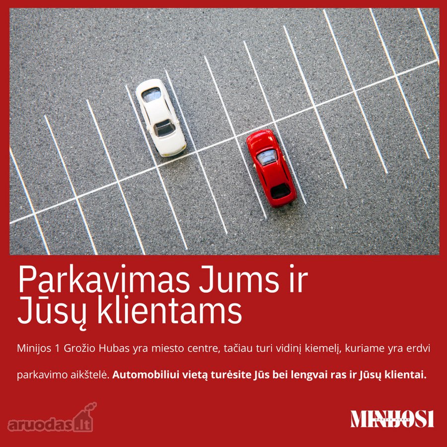 Nuomojamos įrengtos biuro patalpos Minijos g. - nuotraukos Nr. 8
