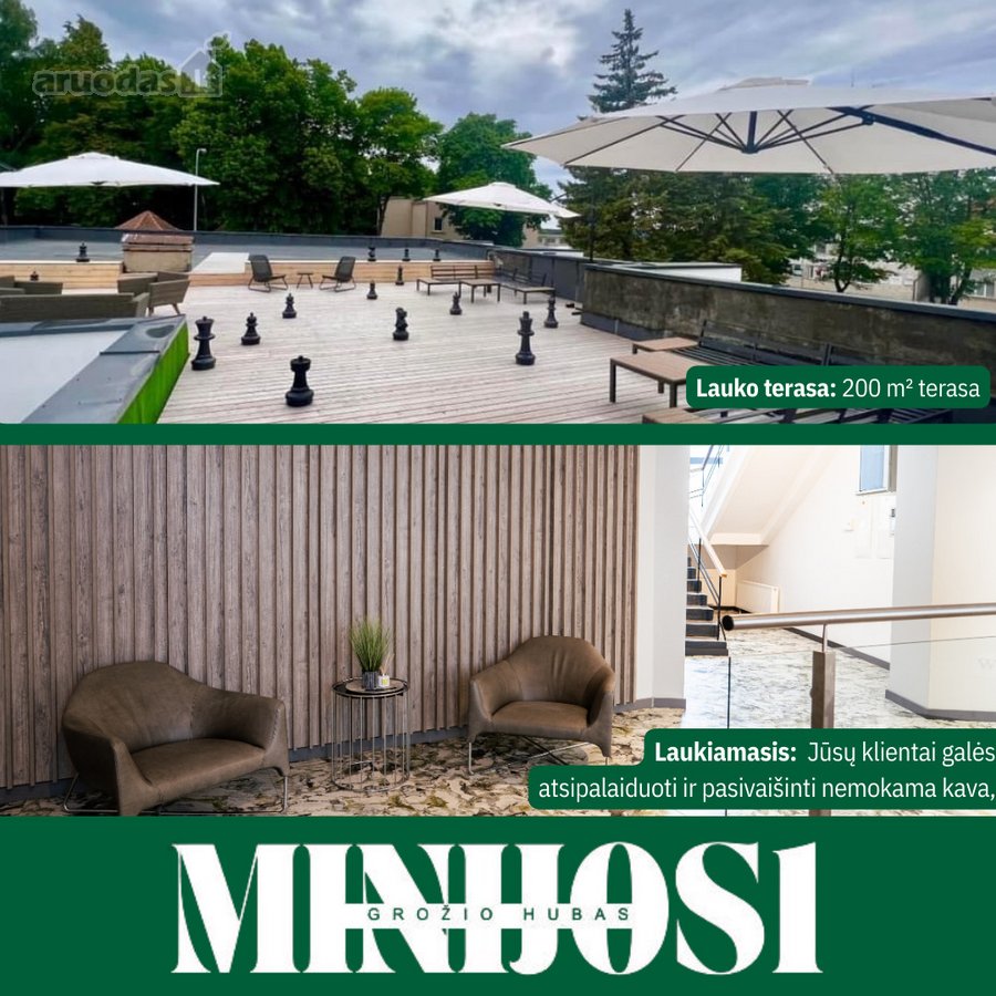 Nuomojamos įrengtos biuro patalpos Minijos g. - nuotraukos Nr. 13