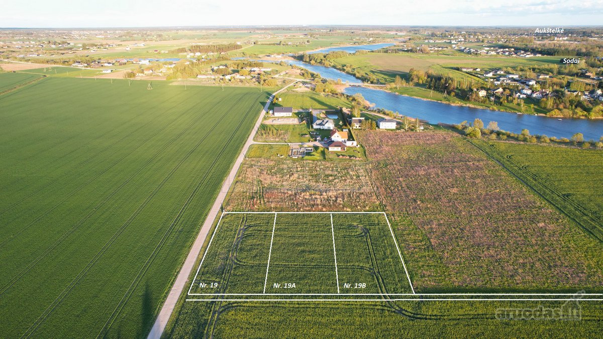 Parduodamas namų valdos sklypas15 arų šalia - nuotraukos Nr. 3