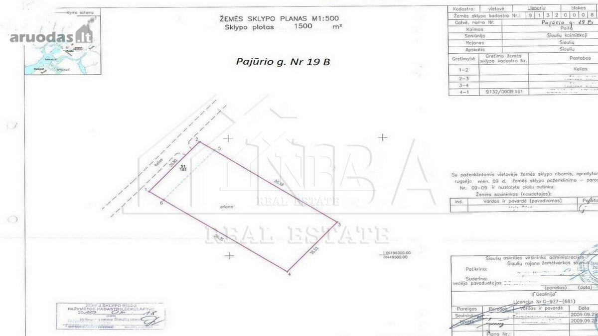 Parduodamas namų valdos sklypas15 arų šalia - nuotraukos Nr. 18