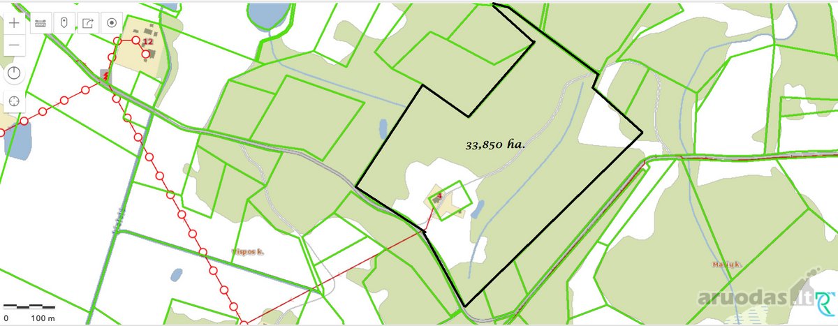 Parduodamas 33,850 ha, miško ūkio sklypas. - nuotraukos Nr. 3